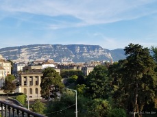 A view from Geneva's Old Town (in French called Vieille Ville)