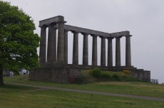 National Monument of Scotland - honoring those who died in the Napoleonic wars
